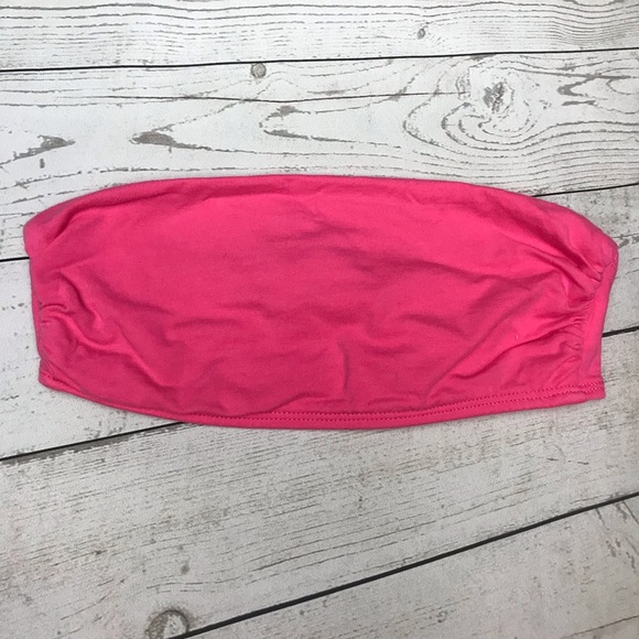 Stradivarius pink Bandeau bralette bra - Picture 1 of 6